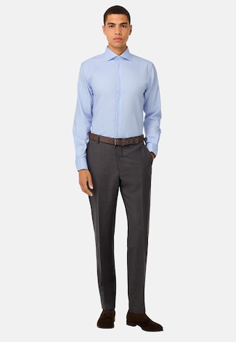 Boggi Milano Regular Fit Hemd in Blau