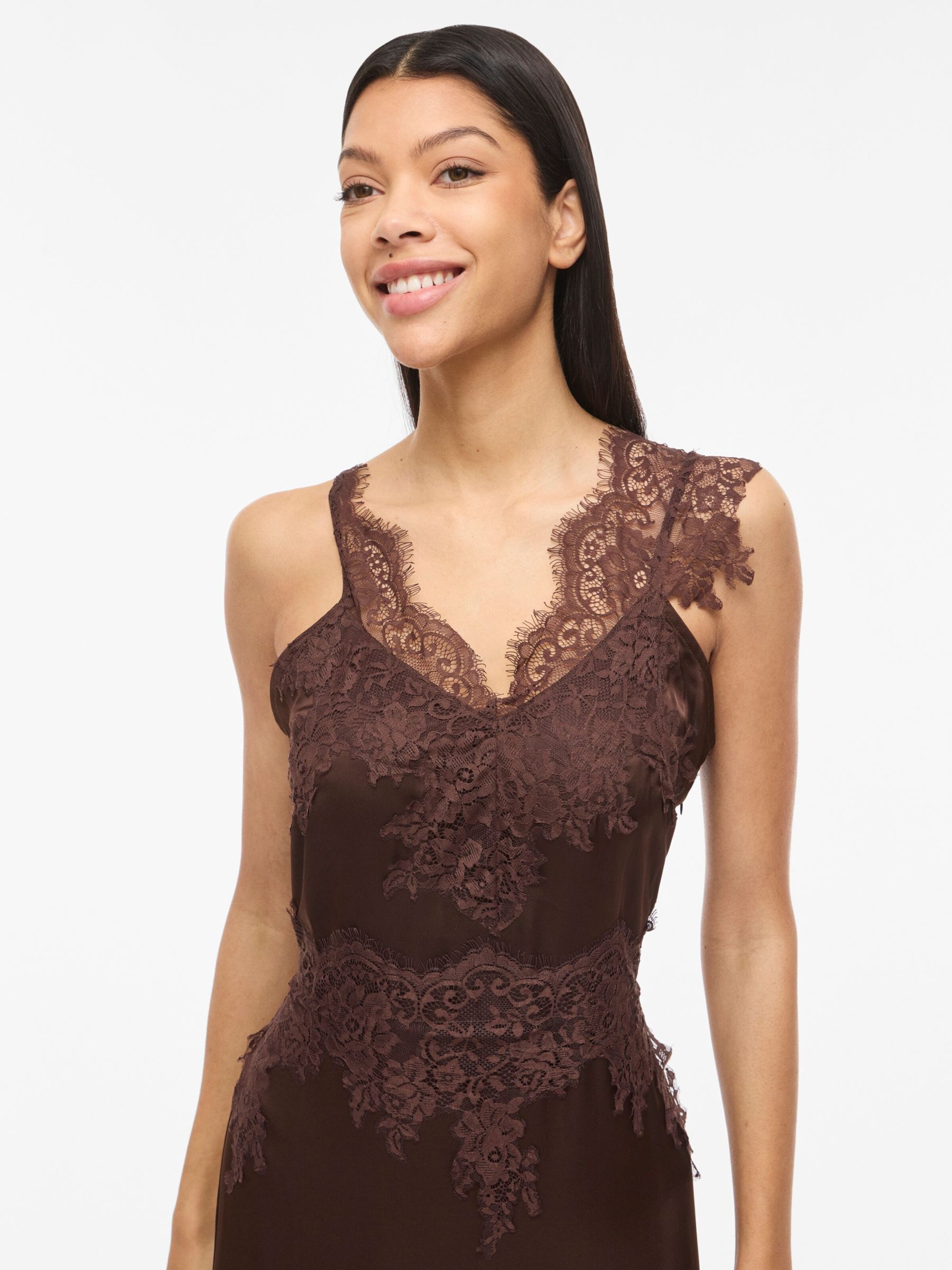 VILA - Vestido 'VIEDEN' en marrón