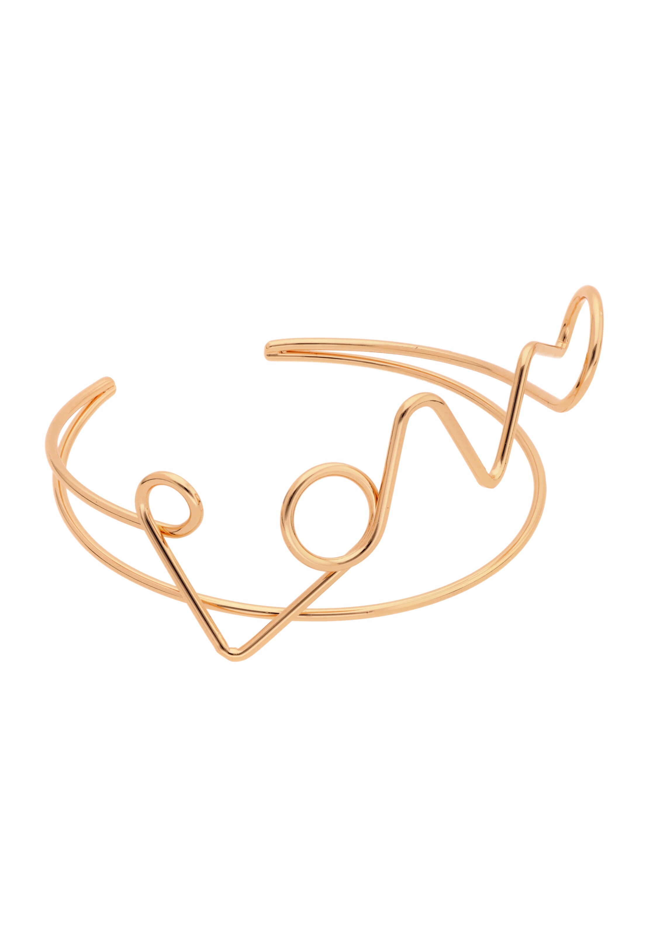 usha WHITE LABEL Armband in One Size in de kleur Rose-goud, Productweergave
