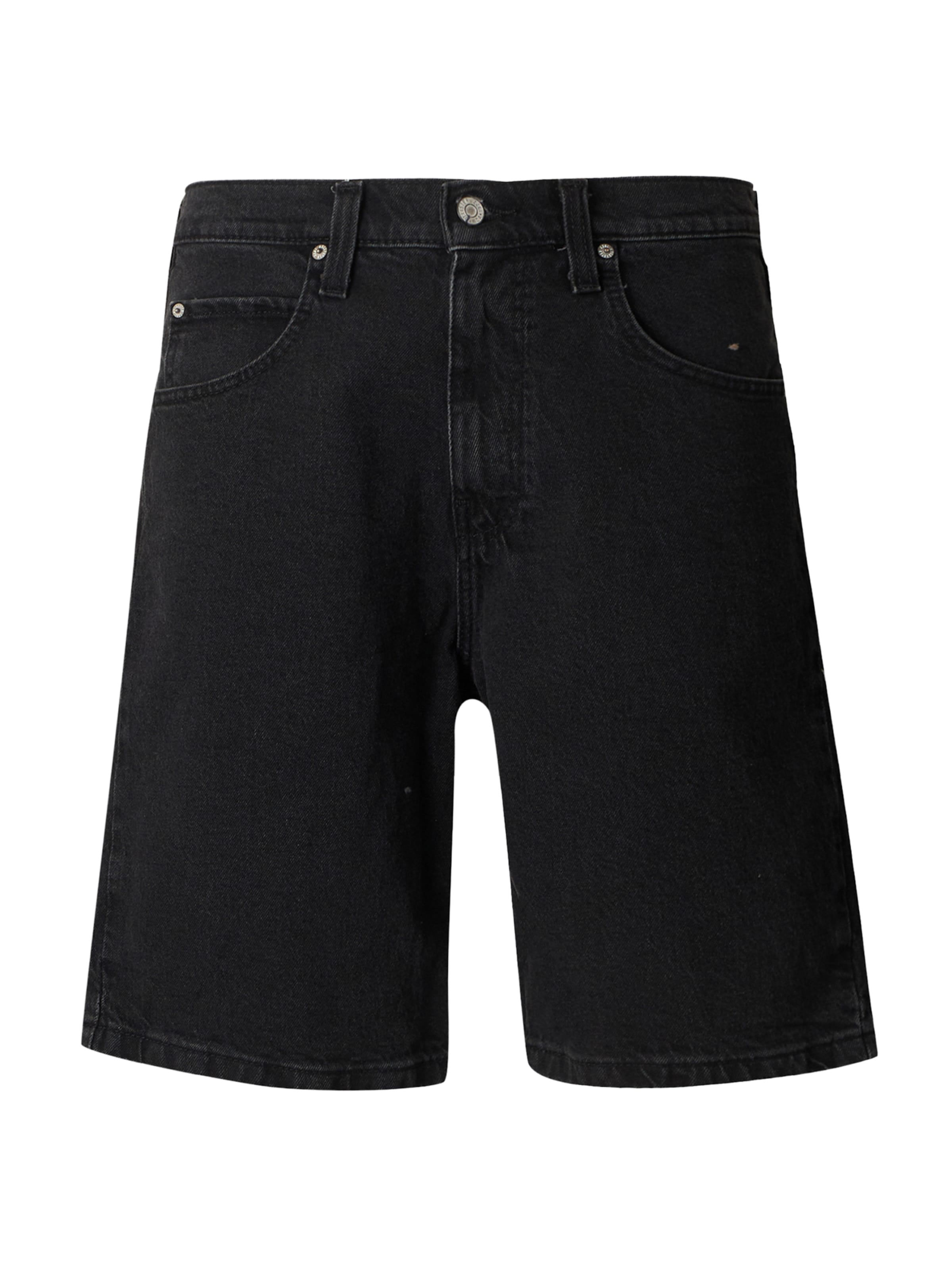 HOLLISTER Baggy Jeans in Zwart: voorkant