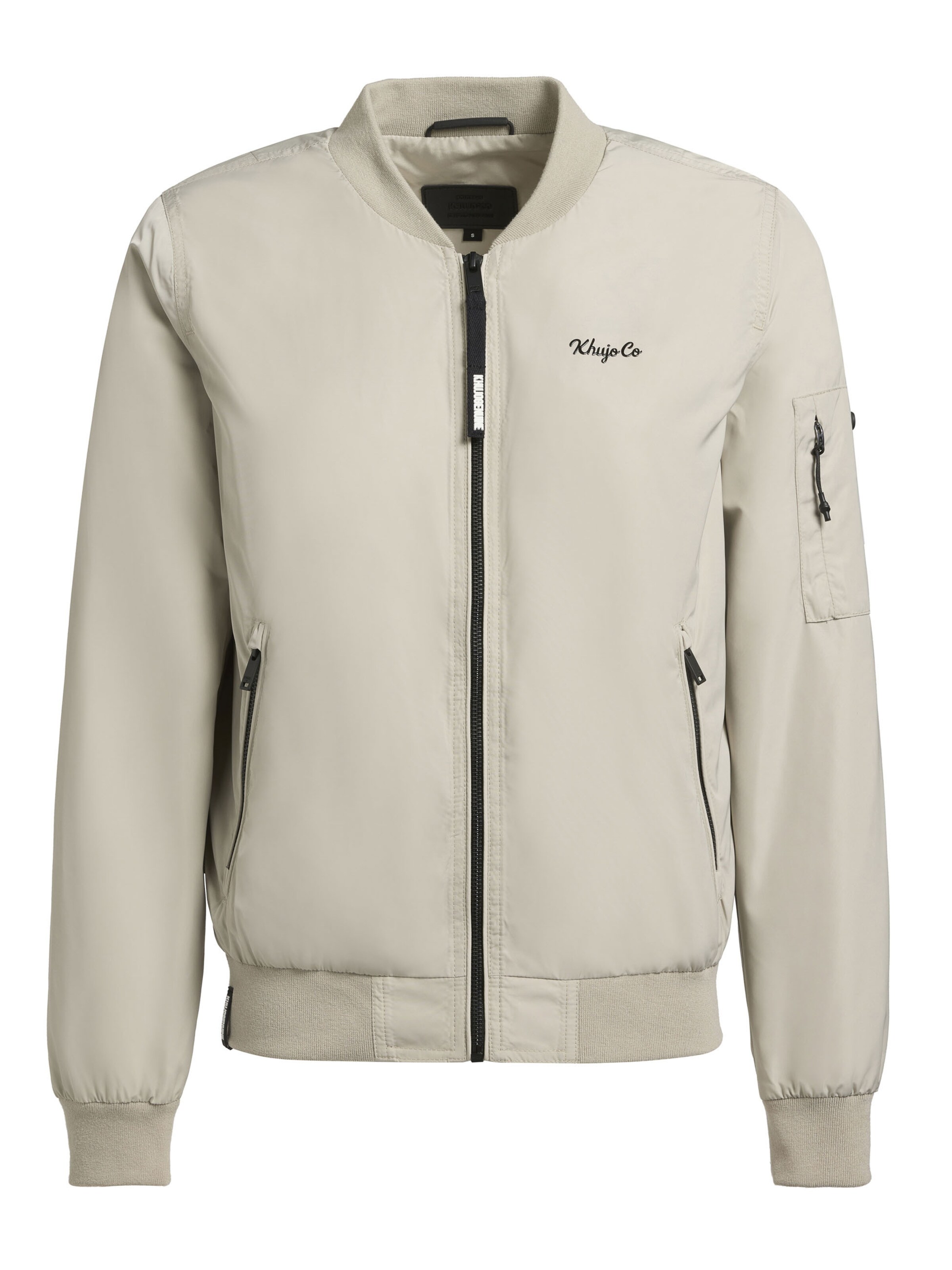 khujo Jacke 'CEND' in Grün: Vorderseite