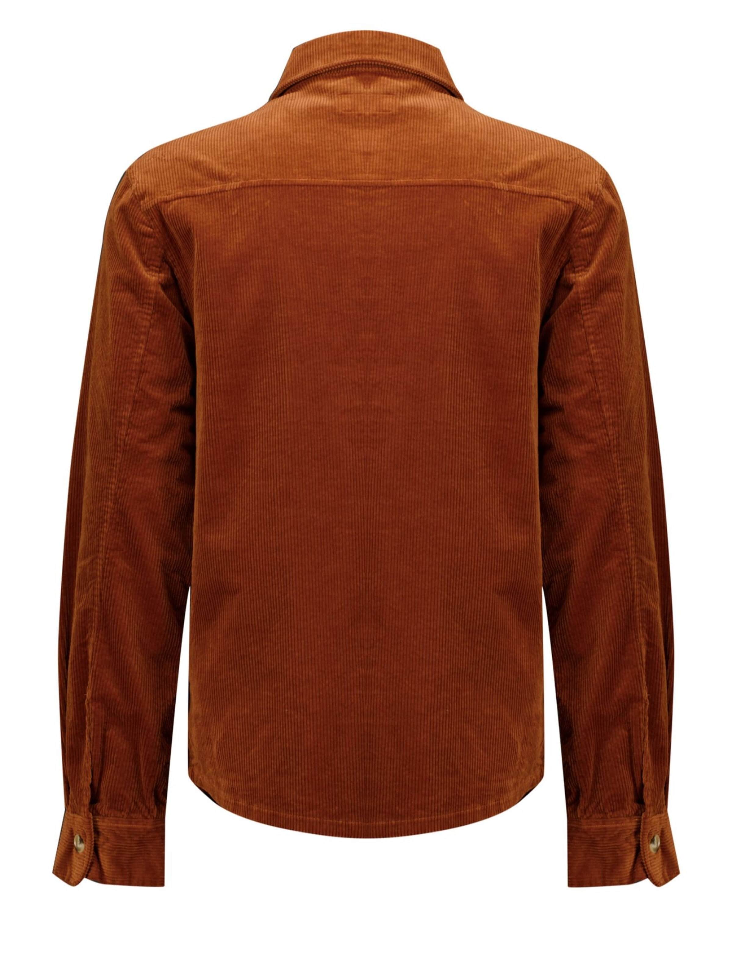 Fit confort Chemise Deeluxe en marron