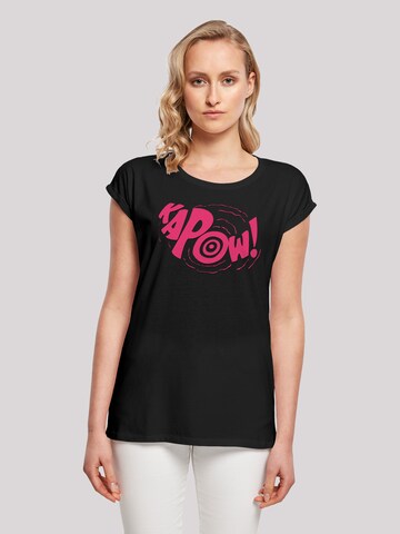 F4NT4STIC Shirt 'DC Comics Batman TV Series Kapow' in Zwart: voorkant