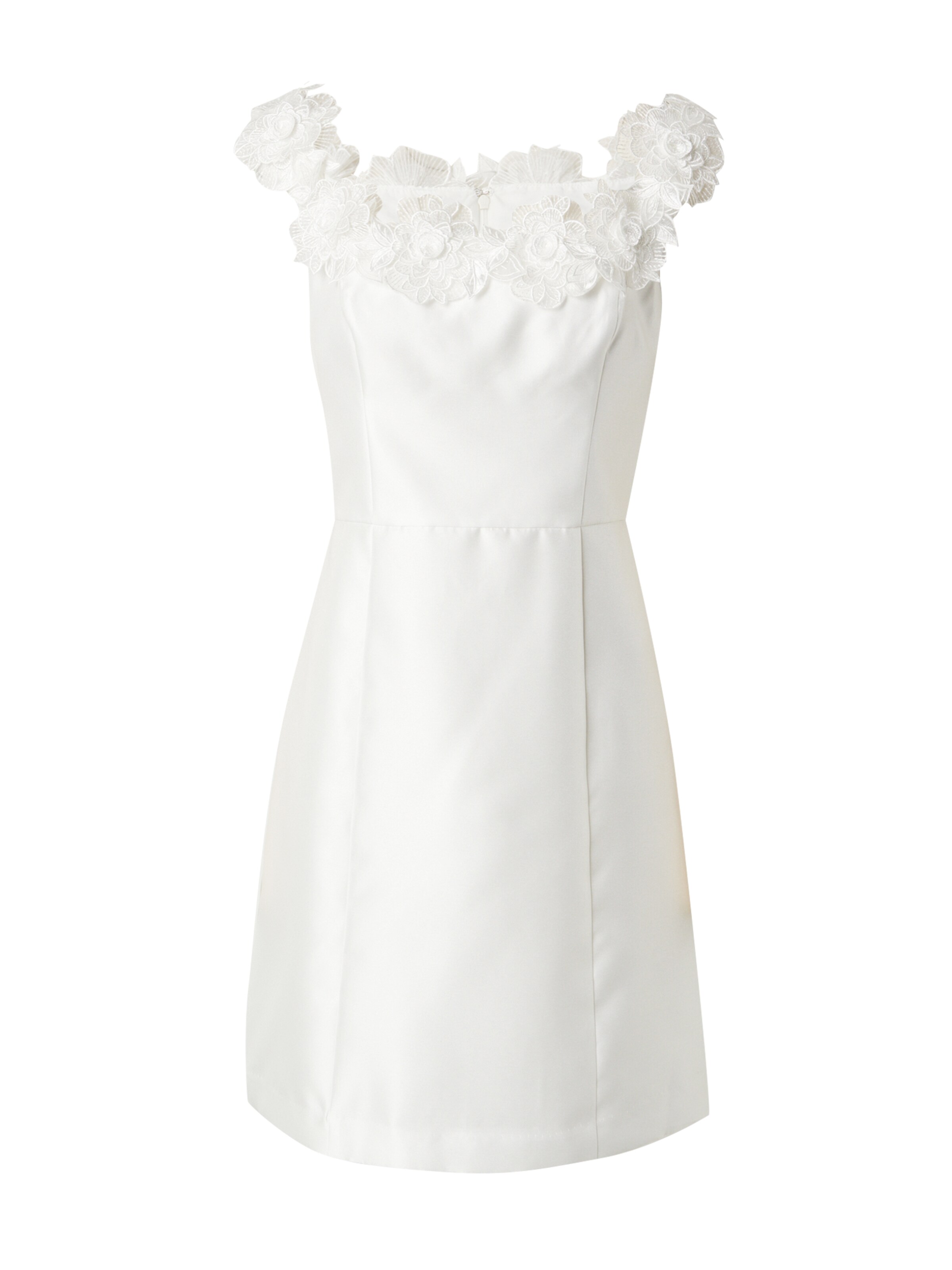 Adrianna Papell Cocktail dress 'MIKADO' in White: front