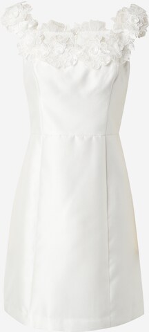 Robe de cocktail 'MIKADO' Adrianna Papell en blanc : devant