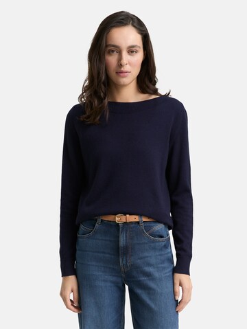 TOM TAILOR Sweater in Blue: front