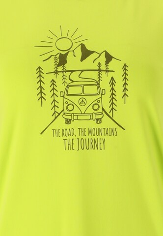 Whistler T-Shirt 'Tergo' in Gelb