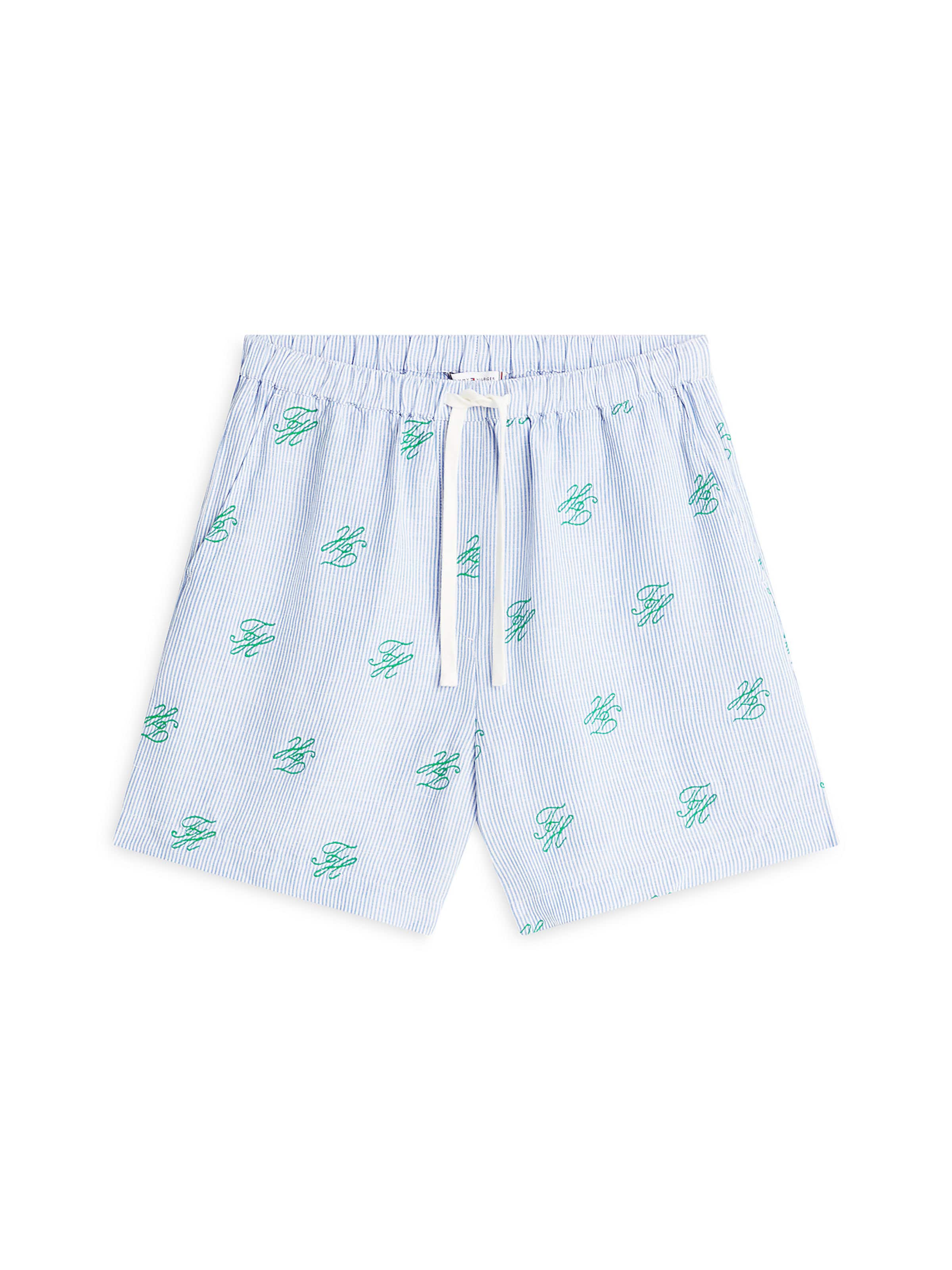 TOMMY HILFIGER Loosefit Shorts in Blau: Vorderseite