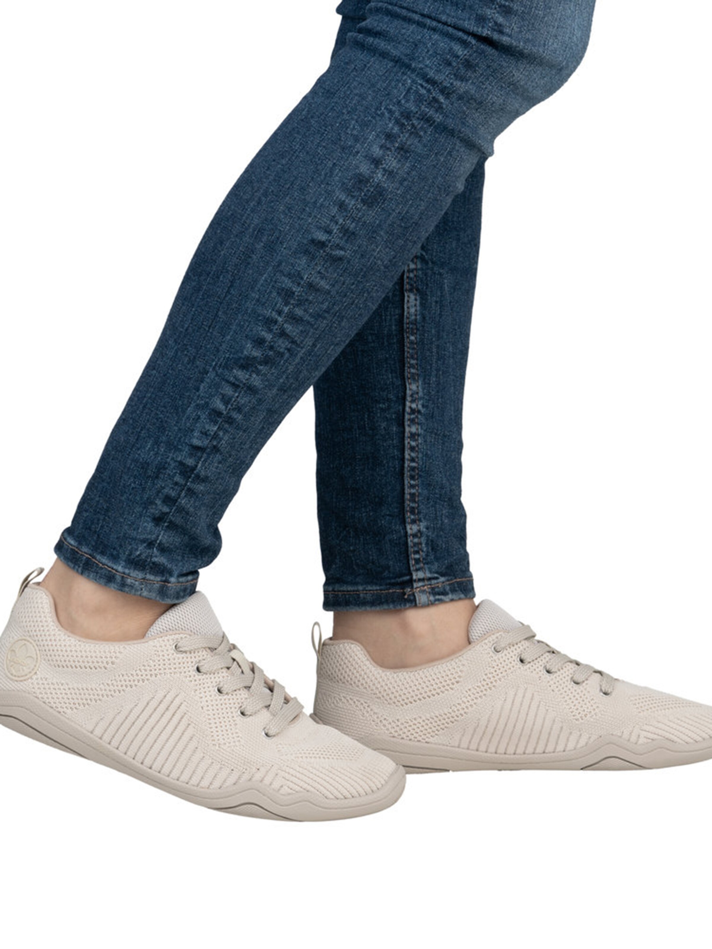 Baskets basses Rieker en beige