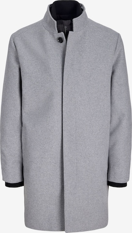 Manteau mi-saison 'JJEMelton' JACK & JONES en gris : devant