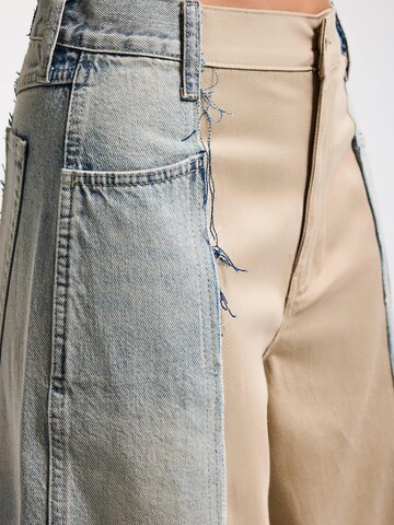 IT'S BASIC Baggy Jeans 'MEGA BAGGY MID RISE JEANS' in Blauw