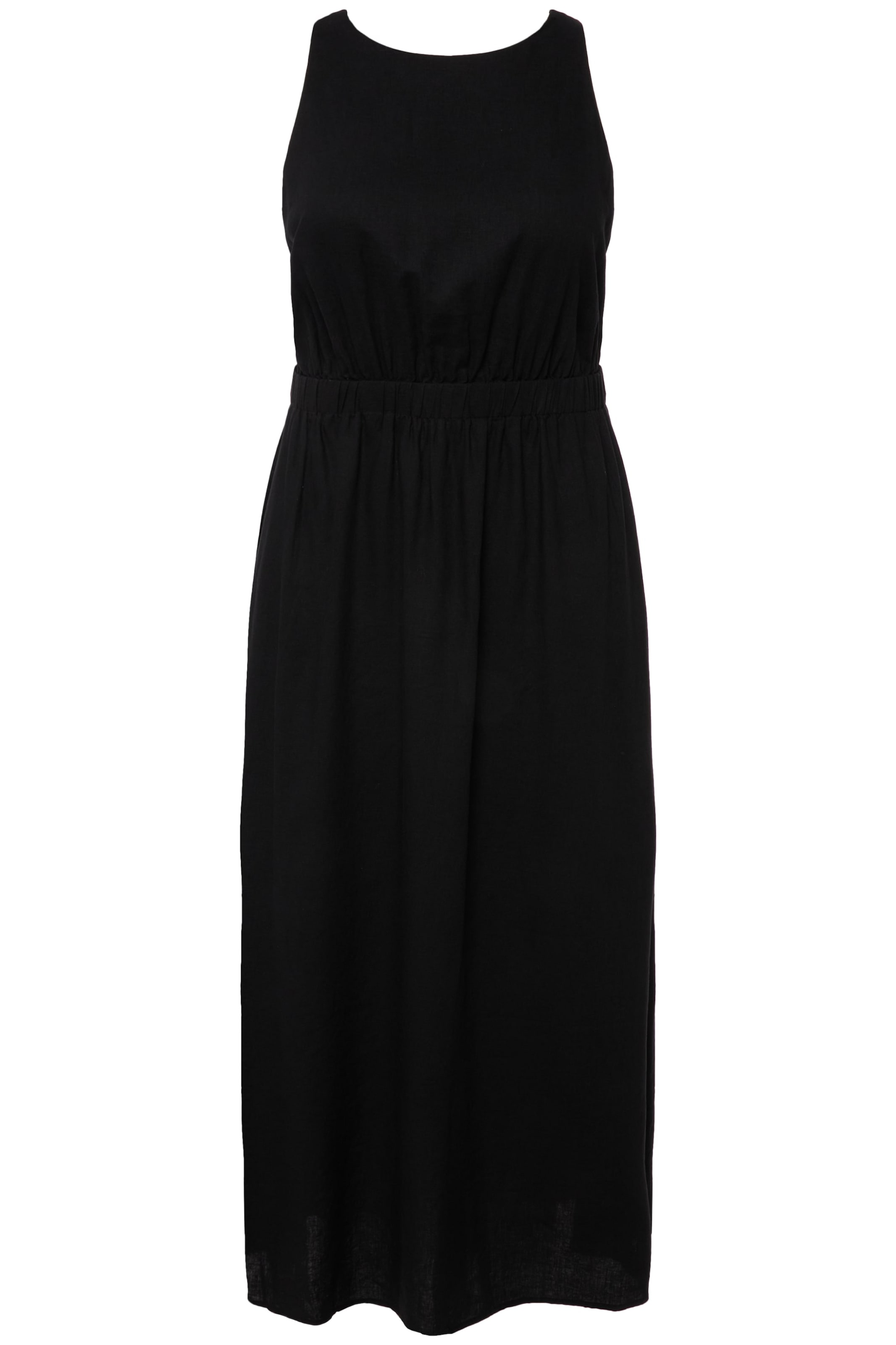 Robe Ulla Popken en noir : devant