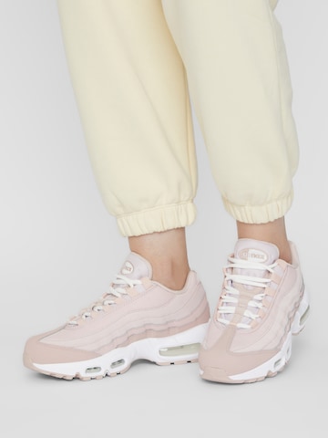 Nike Sportswear Trampki niskie 'Air Max 95' w kolorze różowy