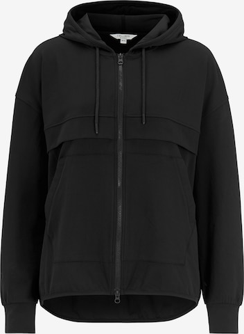 Cellbes of Sweden Vielseitige Jacke mit Kapuze in Schwarz: Vorderseite