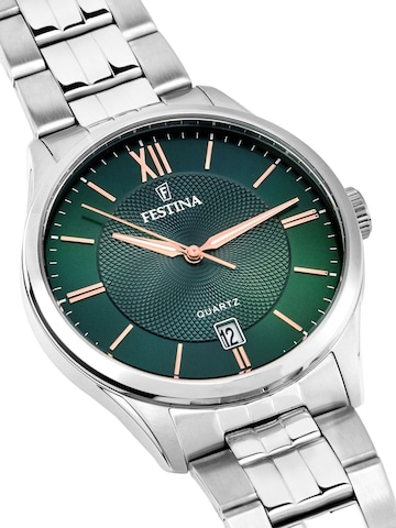 FESTINA Analoog horloge 'Watch Classics' in Groen