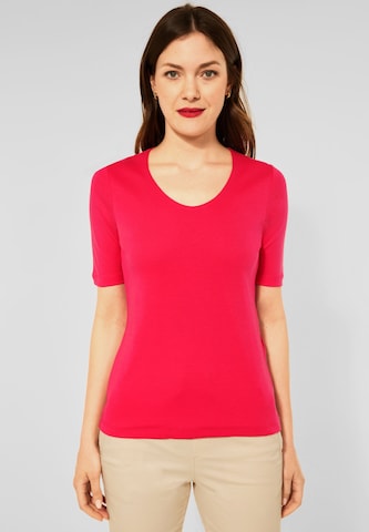 STREET ONE Shirt in Roze: voorkant
