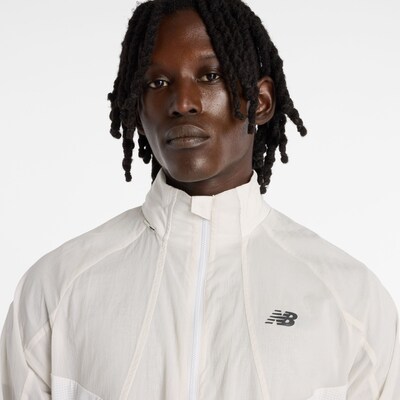new balance Sportjacke in weiß, Produktansicht