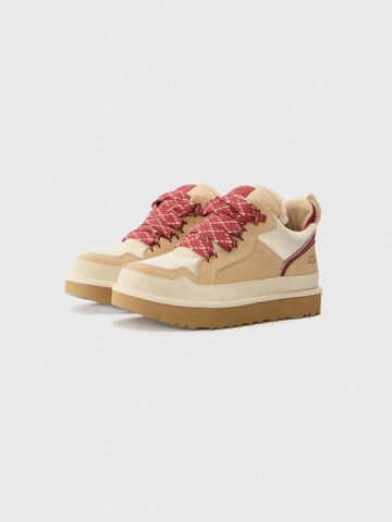 UGG Ботинки на шнуровке 'Lowmel' в Коричневый