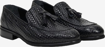 Desa Slipper 'Slipper' in Schwarz: Vorderseite