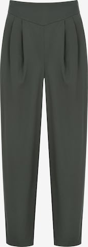 Loosefit Pantalon 'Eulalie' Aligne en vert : devant