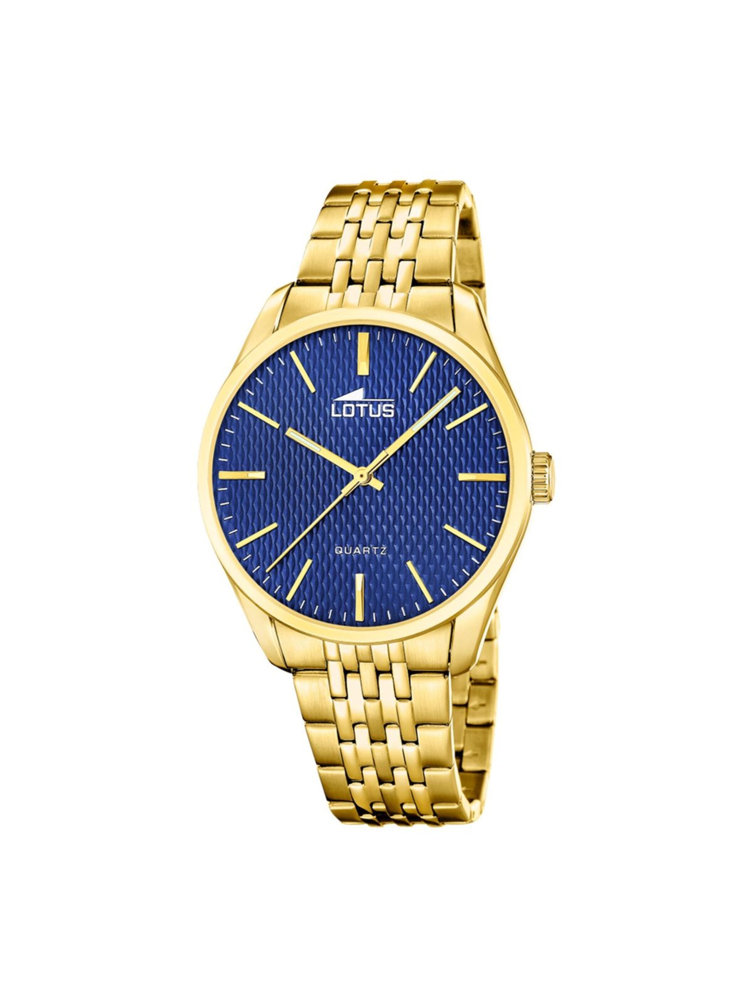 Lotus Analogové hodinky 'Watch Minimalist For Him' – modrá: přední strana