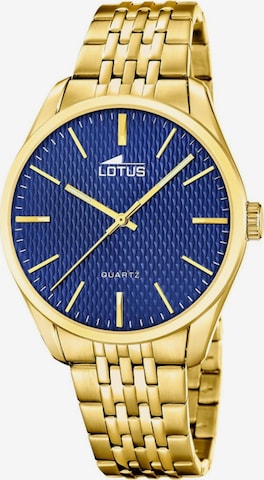 Lotus Analogové hodinky 'Watch Minimalist For Him' – modrá: přední strana