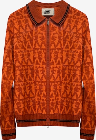 Vestes en maille Legacy Studios en orange : devant