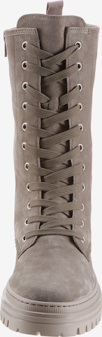 GABOR Lace-Up Boots in Grey