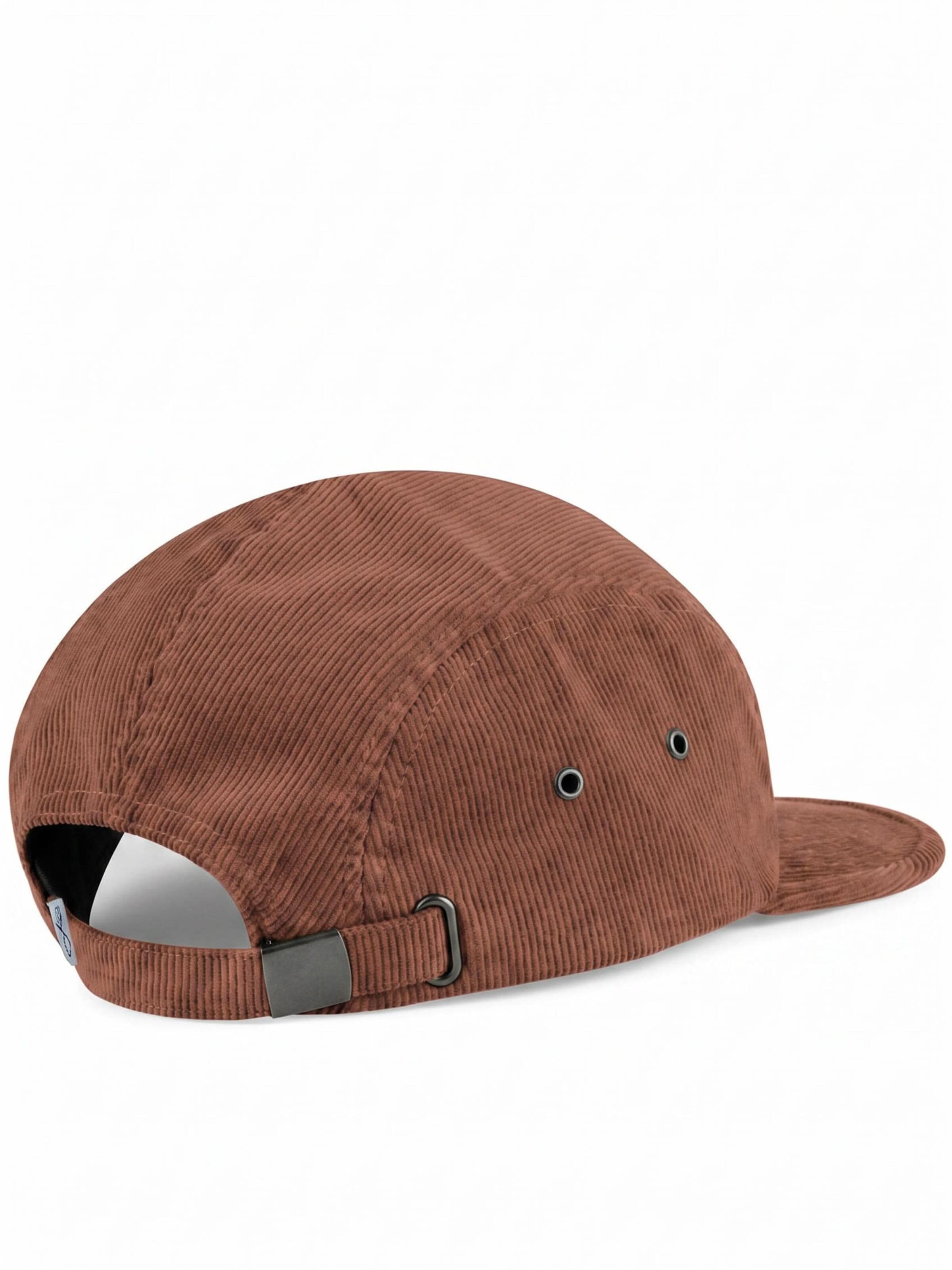 Lou-i Cap 'Cord Cap aus Bio-Baumwolle' in Brown