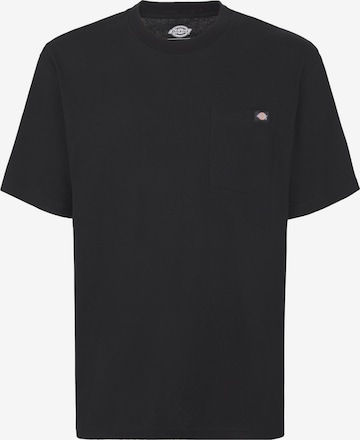 DICKIES T-shirt 'Luray' i svart: framsida