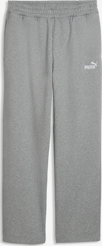 Regular Pantalon de sport 'Essentials Relaxed No. 1' PUMA en gris : devant