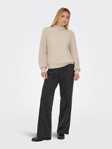 JDY Sweater 'JDYSIGRID' in Grey