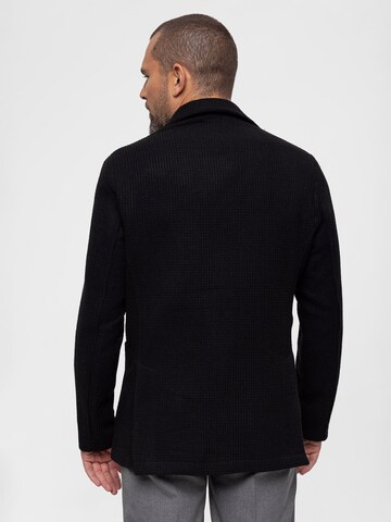 Coupe regular Veste de costume Antioch en noir