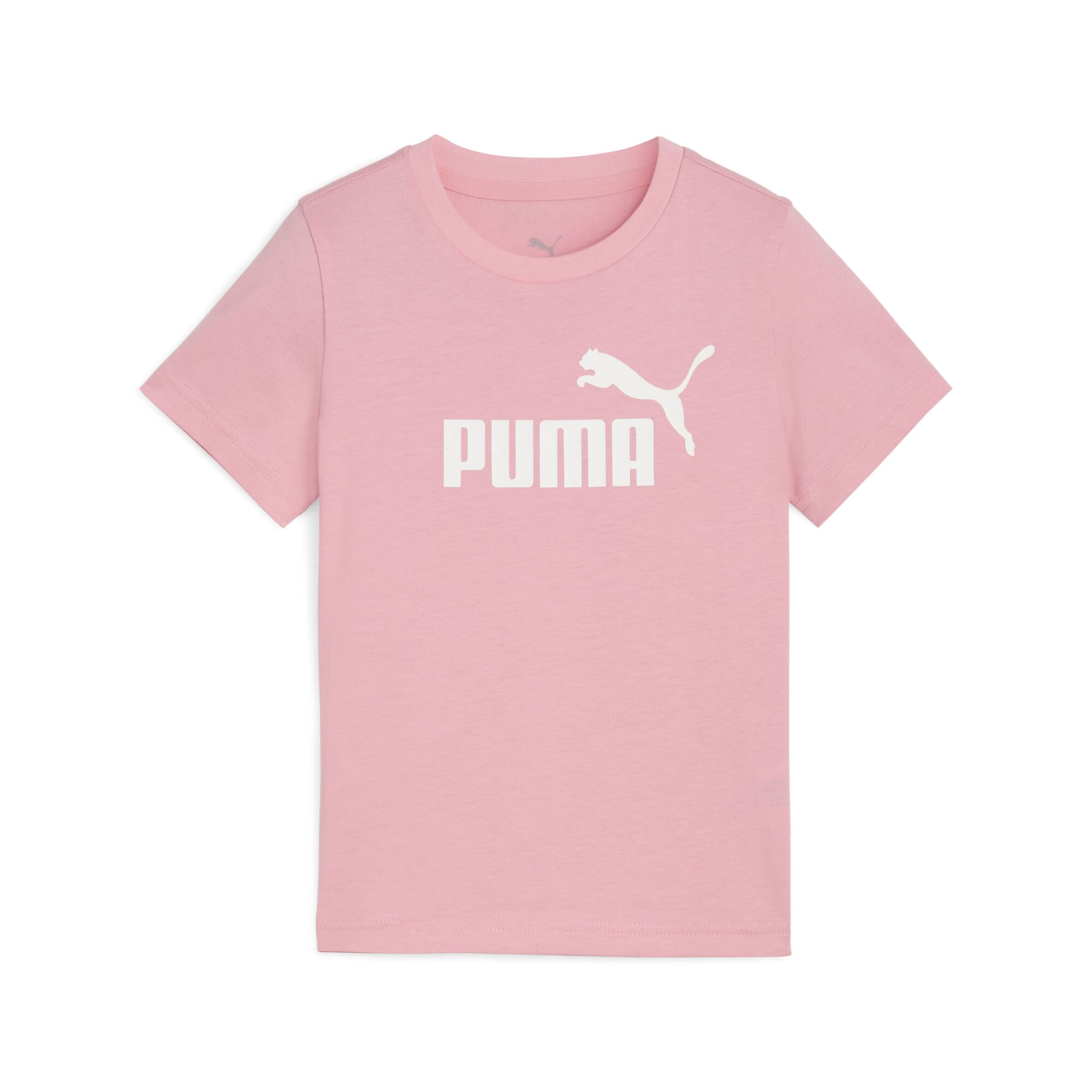 PUMA Shirt 'ESS No. 1' in Roze: voorkant