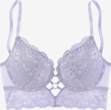 VIVANCE Bra in Purple: front