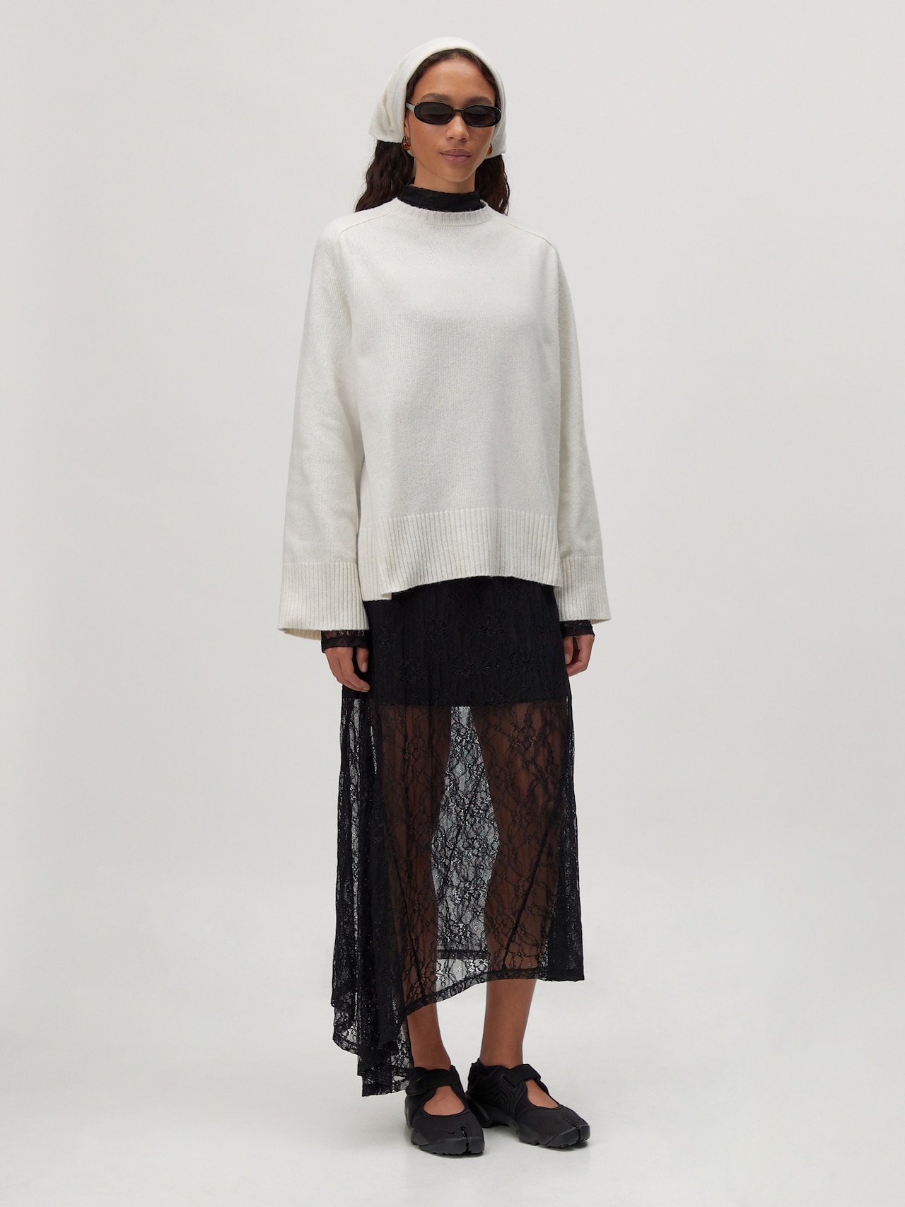 EDITED Pullover 'Leilai' crema