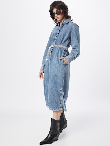 DRYKORN Shirt Dress 'ASRA' in Blue