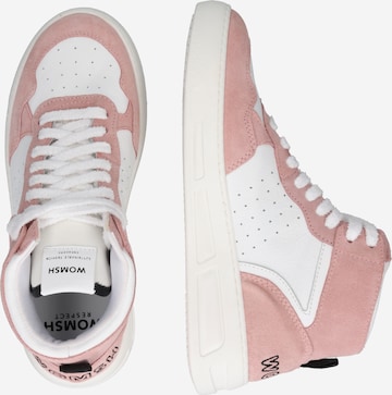 WOMSH Sneaker high i pink