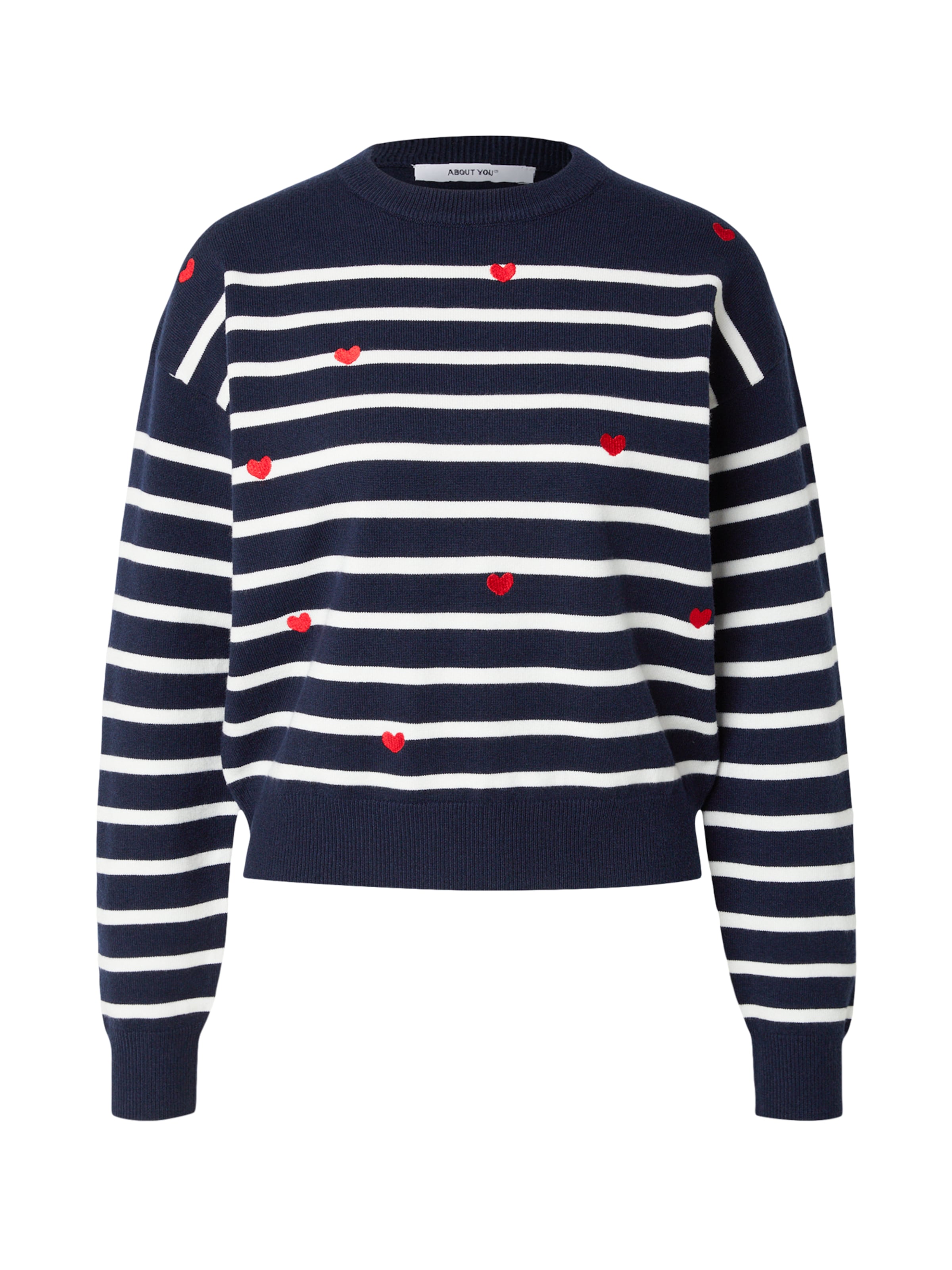 ABOUT YOU Trui 'Catherine' in Blauw: voorkant