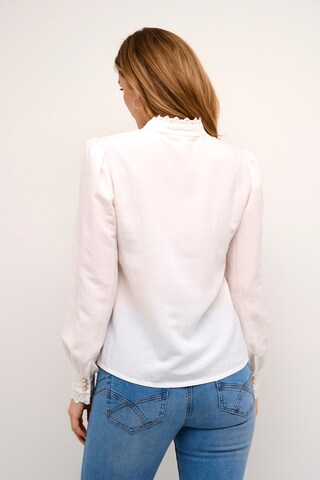 Cream Blouse 'Pia' in White