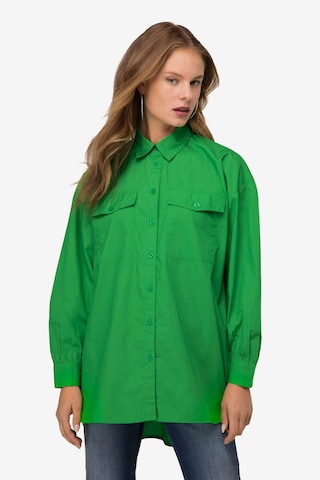 LAURASØN Blouse in Green: front