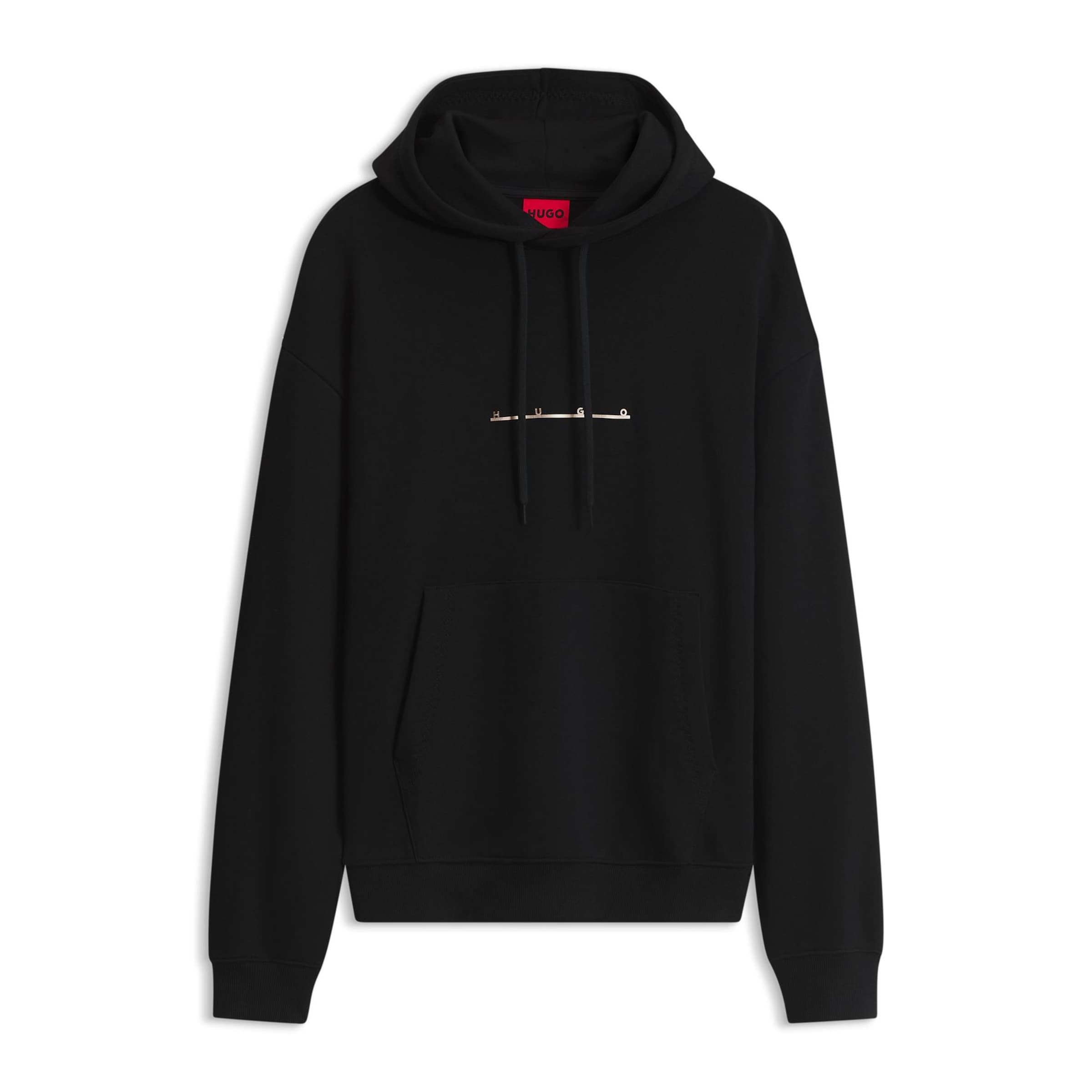 HUGO Sweatshirt in Schwarz: Vorderseite