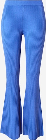 Flared Pantaloni 'Lia' di The Wolf Gang in blu: frontale