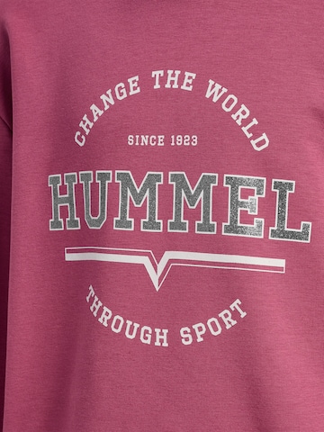 Hummel Sweatshirt 'ELENA' in Roze