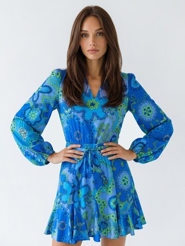 Introvertie VIENNA Sommerkleid 'Soho Mini Dress'‌‌‌‌‌‌‌‌ in Blau