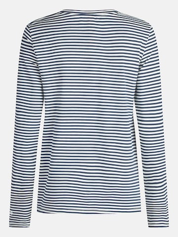salzhaut Shirt 'Achtern' in Blau