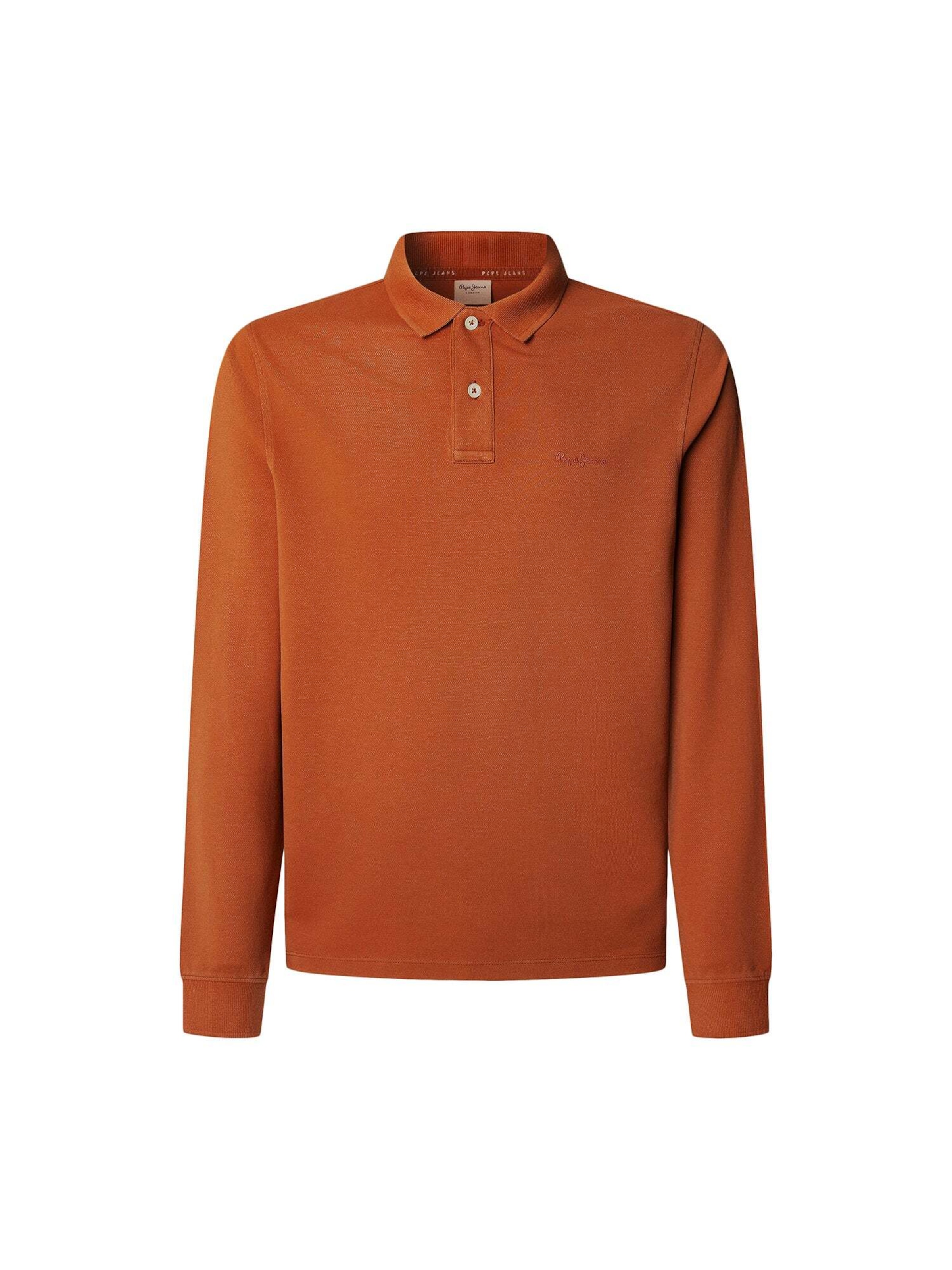 Pepe Jeans Shirt 'New Oliver' in Oranje: voorkant