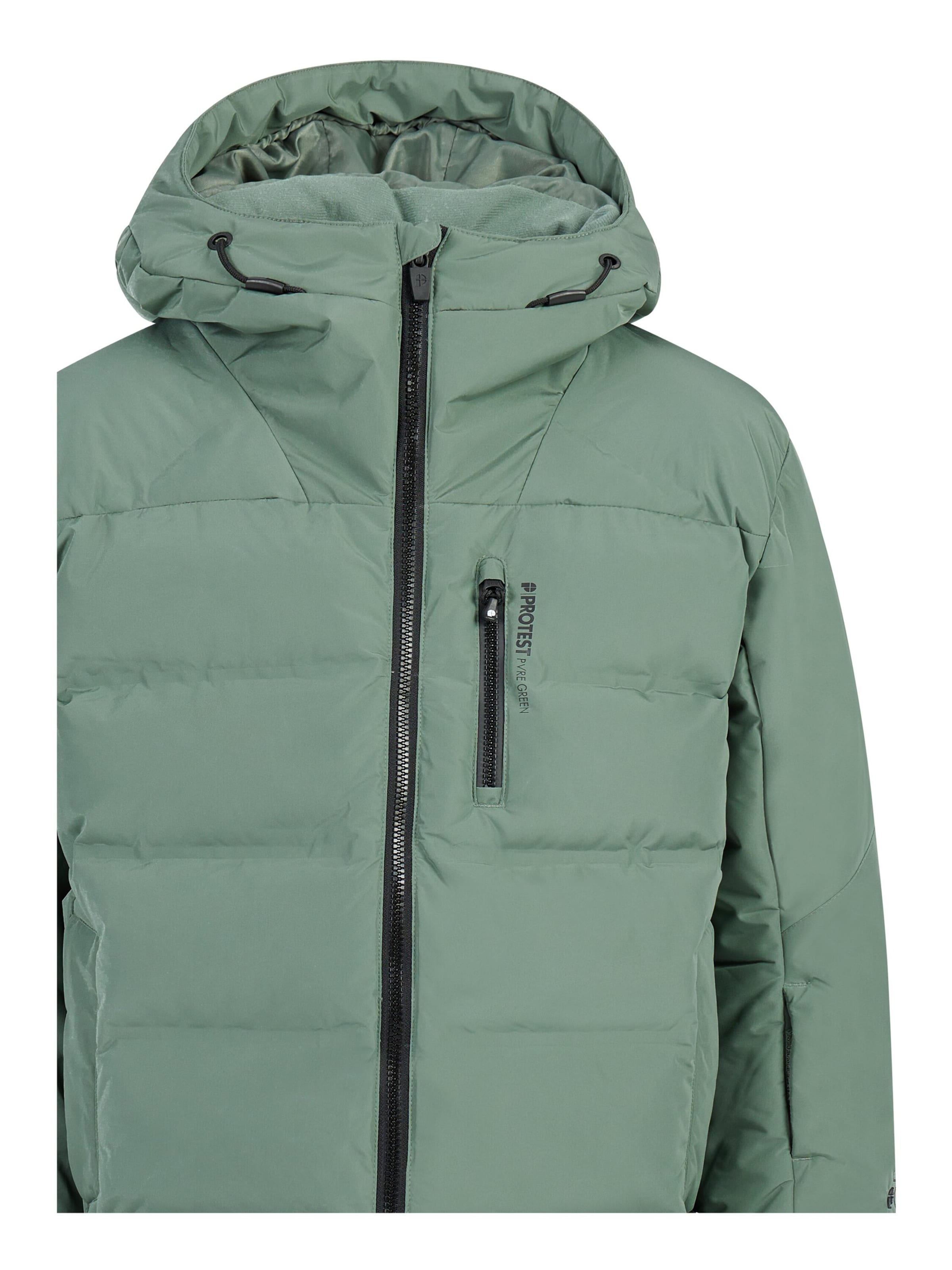 PROTEST Athletic Jacket 'PRTTumber JR' in Green