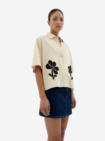 Chemisier 'ANNA' Thinking MU en beige