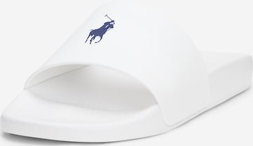 Polo Ralph LaurenNatikače s potpeticom - bijela boja: prednji dio